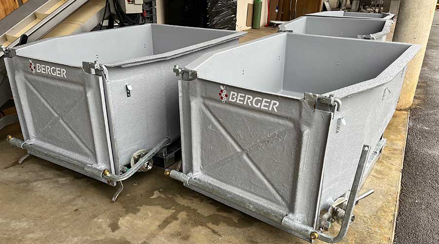 Réception de vendanges CMFP